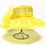 Elegant Fashion Women's Church Hats For Women Flower Hat Summer Gorras Sun Hat