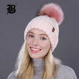 Real Mink Fur Color Pom Poms