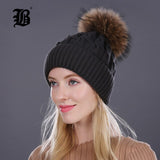 Women's winter hat knitted Wool hats