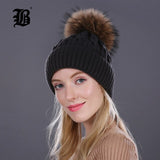 Women's winter hat knitted Wool hats
