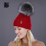 15cm big real rabbit fox fur pom poms