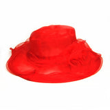 Elegant Fashion Women's Church Summer Gorras Sun Hat