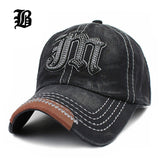 JM Baseball Cap Bone Baseball