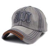 JM Baseball Cap Bone Baseball