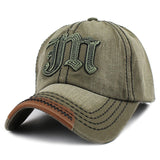 JM Baseball Cap Bone Baseball