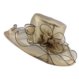 Brim Foldable Wedding Dress Church Hats Beach Summer Fashion Hats For Women