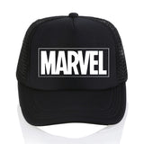 MARVEL letter Baseball Caps
