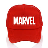 MARVEL letter Baseball Caps