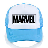 MARVEL letter Baseball Caps