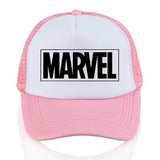 MARVEL letter Baseball Caps