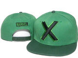 Wellcomics Marvel Avengers X-Men Letter Symbol Baseball Cap