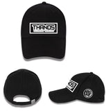 Marvel Spider-Man Captain Marvel Thanos Black Panther Black Baseball Cap