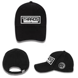 Marvel Spider-Man Captain Marvel Thanos Black Panther Black Baseball Cap